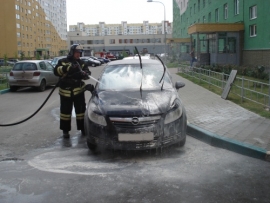 Две иномарки сгорели в Нижнем Новгороде за минувшие сутки - фото 1
