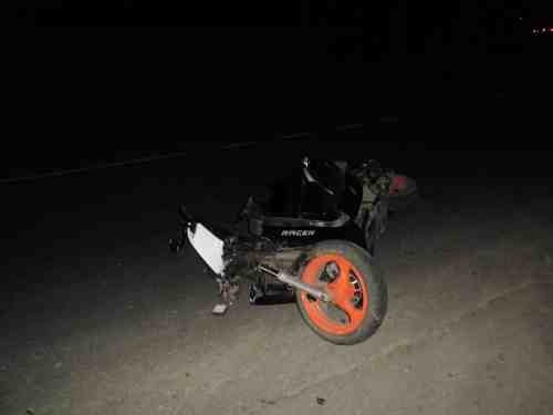 Погрузчик раздавил мотоциклиста в Кстовском районе