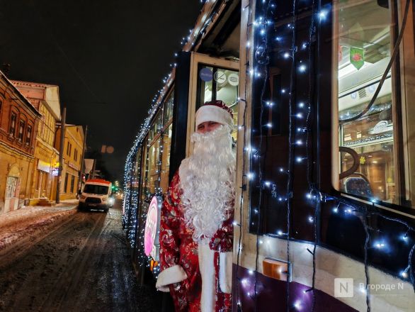 Новогодние трамваи запустили в Нижнем Новгороде - фото 3