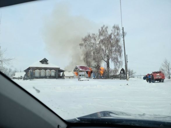 Два человека погибли на пожаре в Большемурашкинском районе - фото 2