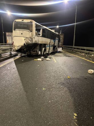 Полиция опубликовала фото с места массового ДТП на М-12 в Арзамасском округе - фото 4