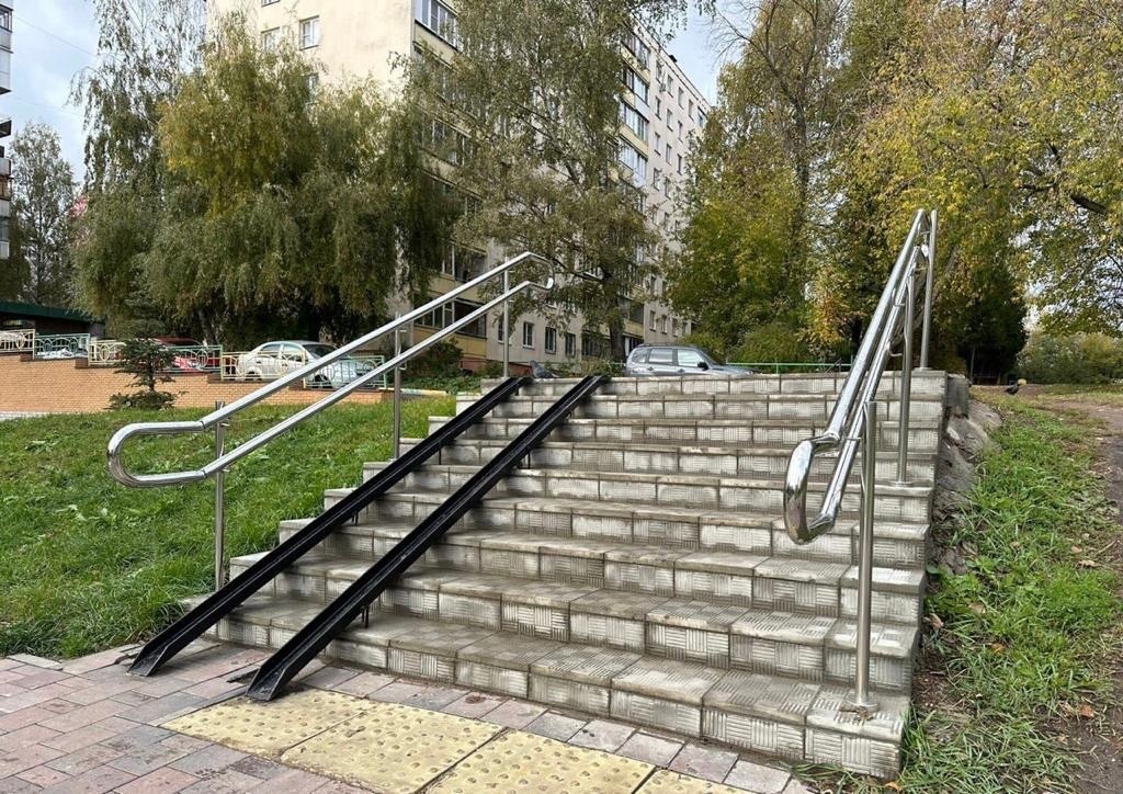 Пандусы на нижегородских лестницах установили после жалоб жителей - фото 1