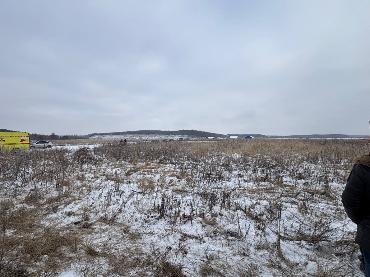 Появилось видео с места авиакатастрофы в Нижегородской области