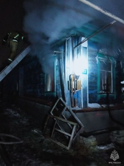 Мужчина погиб при пожаре в Большеболдинском округе - фото 1