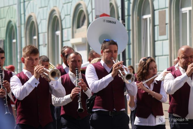 От маршей до джаза: парад оркестров прошел по Нижнему Новгороду - фото 15