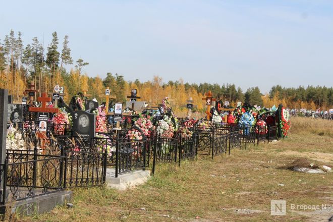 Огромные памятники и скромные кресты: показываем, как выглядят могилы известных нижегородских политиков - фото 36