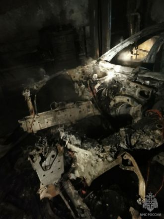 Гараж вместе с автомобилем сгорел в Нижегородской области  - фото 5