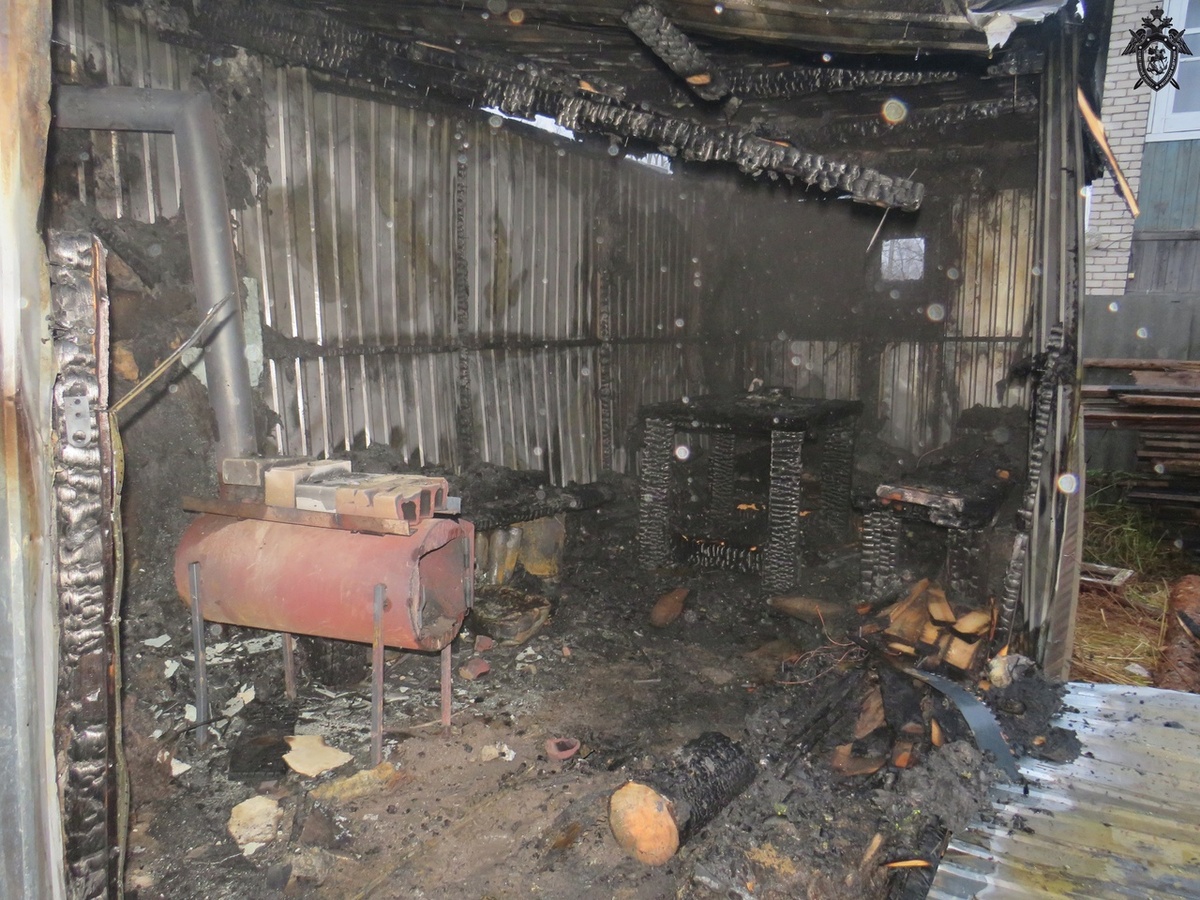 Следователи ведут проверку погибели сторожа в бытовке во время пожара в Тоншаевском районе - фото 2