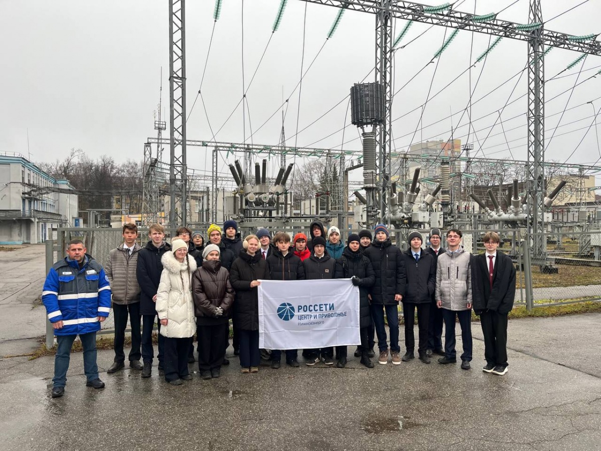 Более 190 школьников посетили объекты &laquo;Нижновэнерго&raquo; в рамках Декады энергетики - фото 1