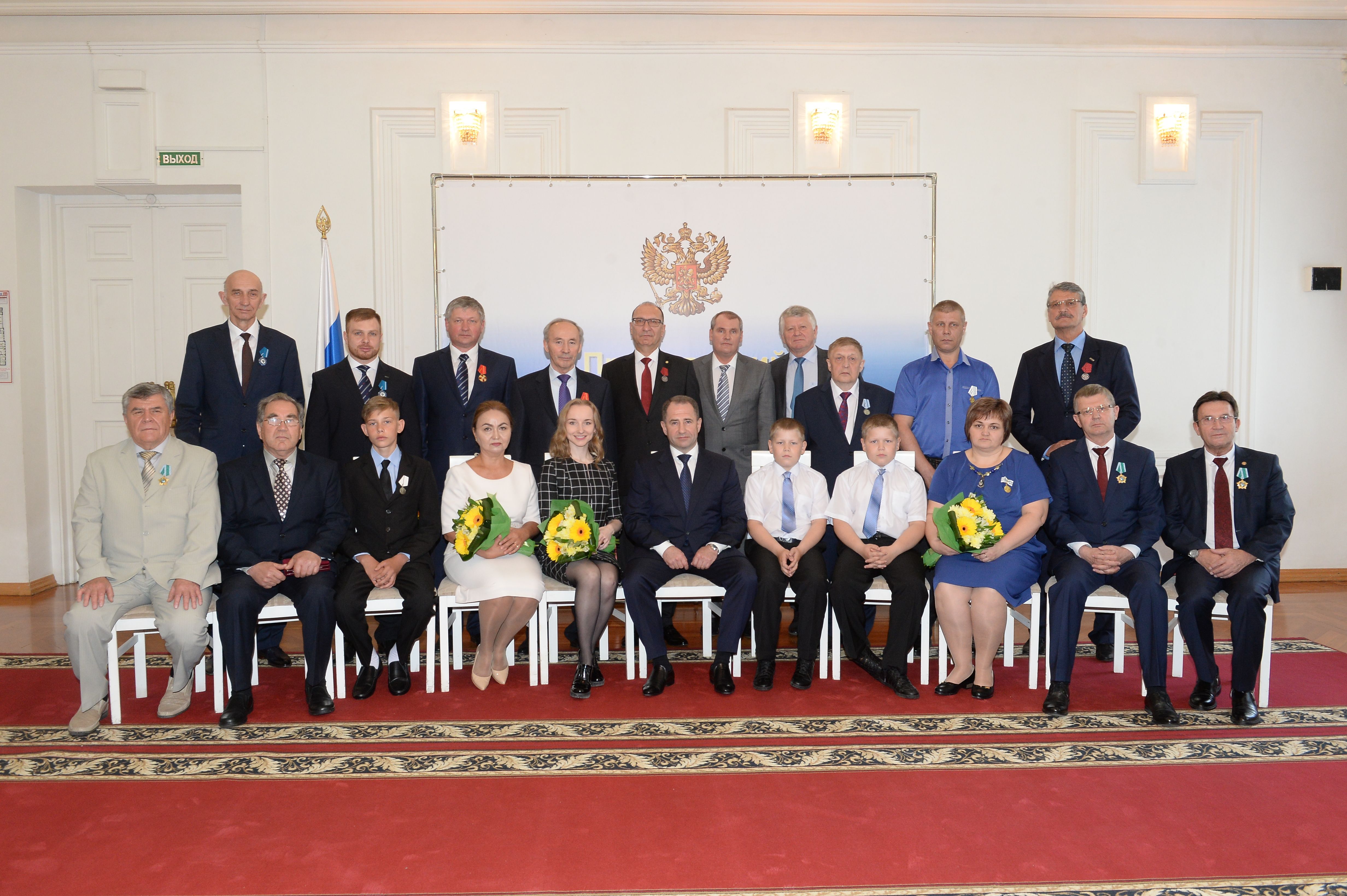 Церемония вручения государственных наград жителям Приволжья состоялась в Нижнем Новгороде - фото 1