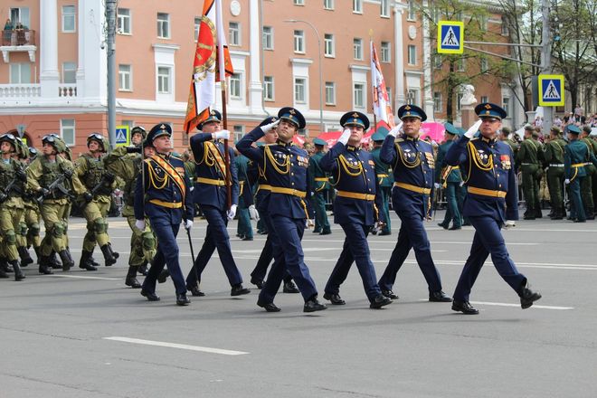 В Нижнем Новгороде состоялся парад в честь 74-й годовщины Победы - фото 15