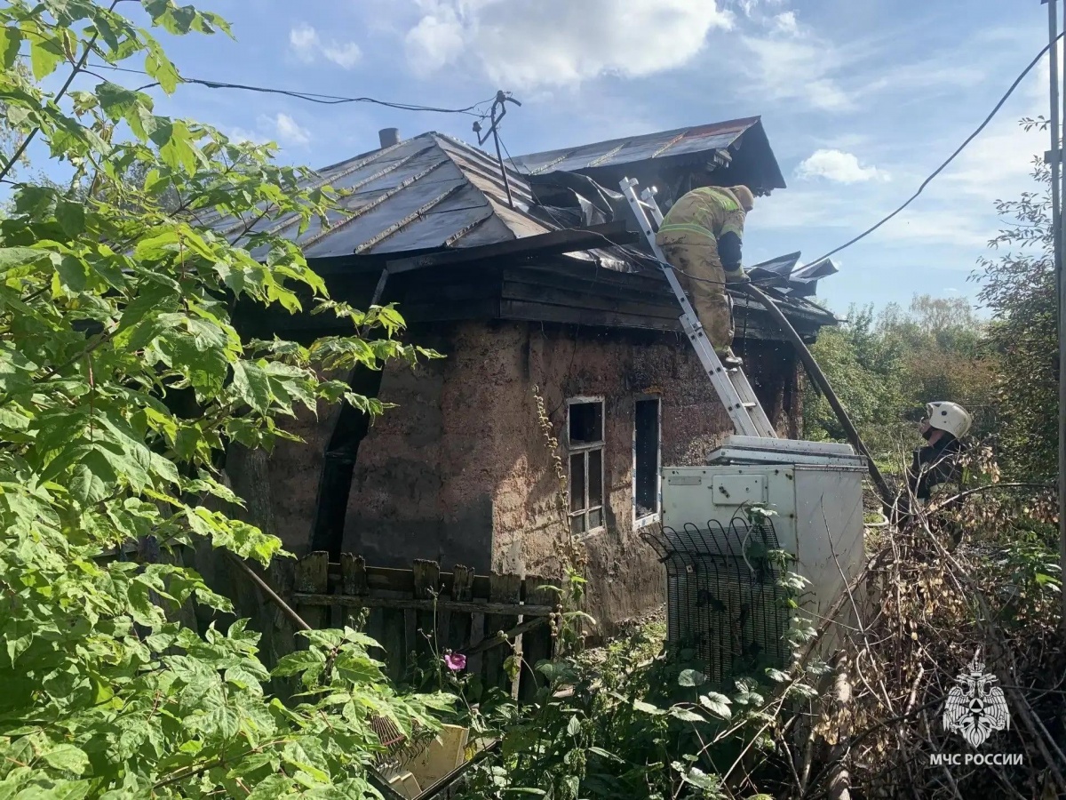 Тело мужчины нашли в сгоревшем доме в Нижегородской области - фото 1