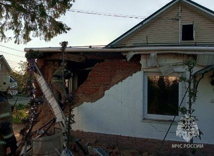 Стена дома рухнула из-за разгерметизации газового баллона в Кстове - фото 2