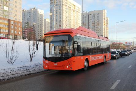 Два троллейбуса с автономным ходом продолжают обкатывать в Нижнем Новгороде