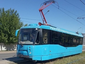 Доставленные из Москвы трамваи обкатывают на нижегородских улицах