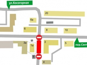 Светлогорский переулок перекроют на два дня