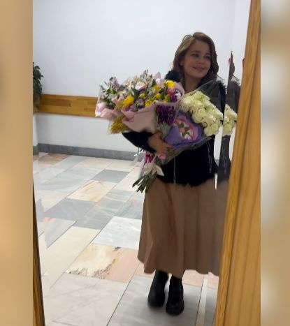 Нижегородская актриса Пегова похвасталась цветами от поклонников