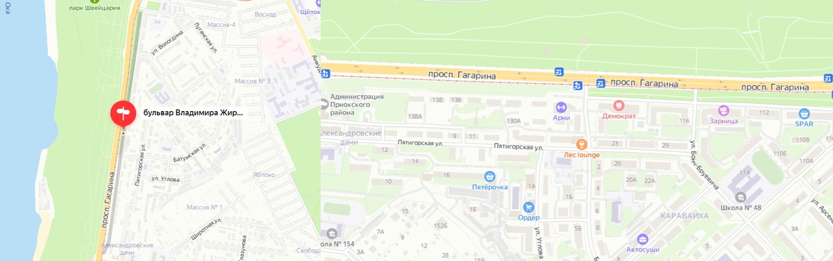 Проспект Героев Донбасса перестал отображаться на карте Нижнего Новгорода - фото 2