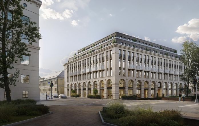 Нижегородцам показали, каким будет новый отель на площади Минина - фото 2