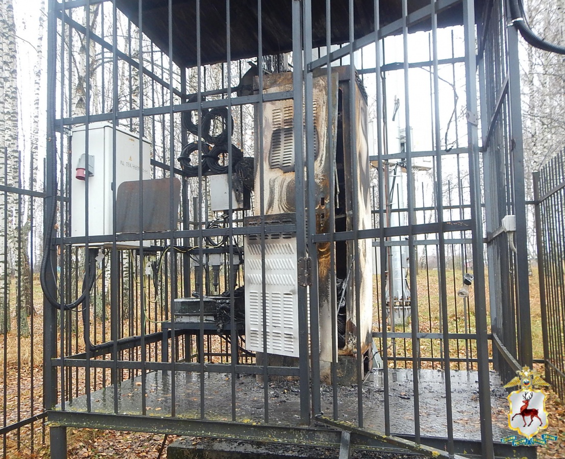 Теракт в Нижегородской области: двое мужчин подожгли вышку сотовой связи