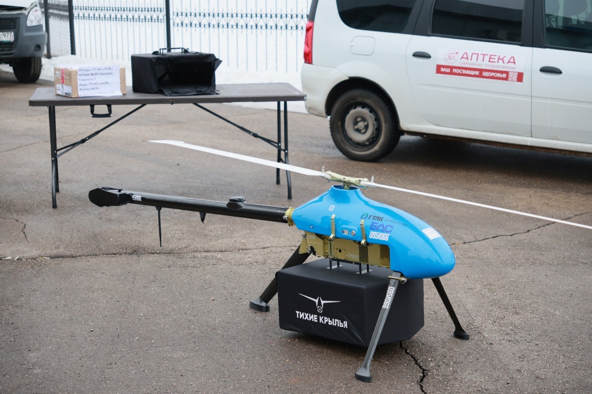 Возможность доставки лекарств беспилотниками тестируют в Нижегородской области - фото 1