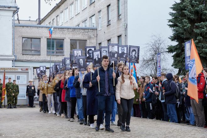 Митинг в память погибших в Великой Отечественной войне прошел в НГТУ - фото 3