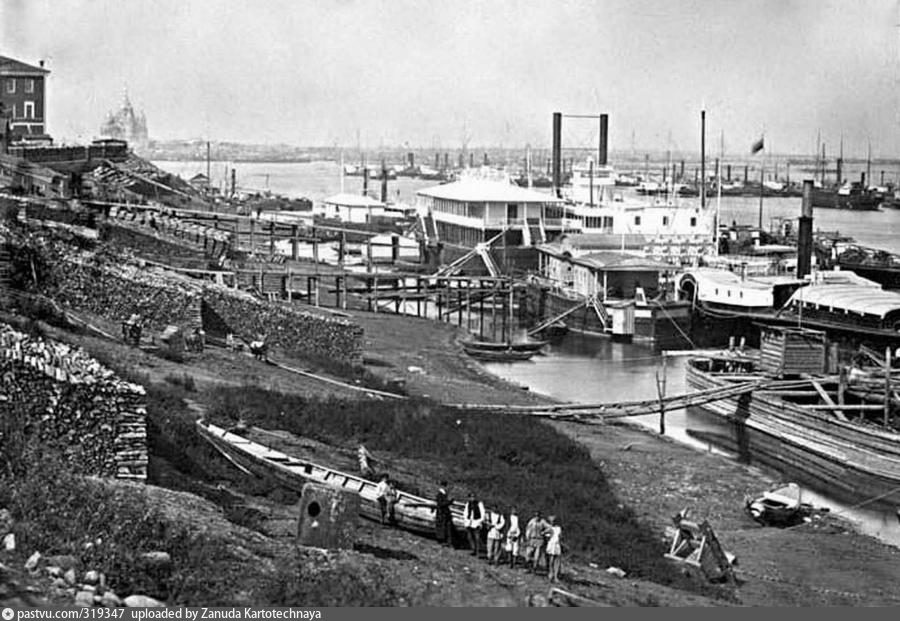 Жизнь до синего забора: какой была и как выглядела Нижневолжская набережная &mdash; архивные фото - фото 8