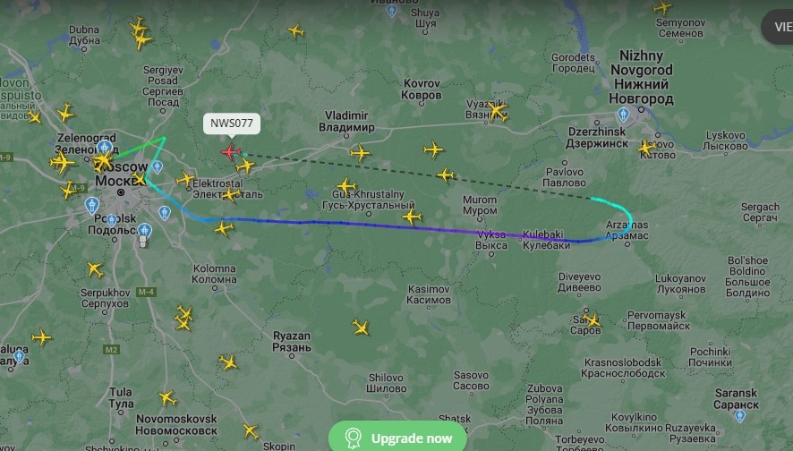 Самолет подал сигнал тревоги в Нижегородской области