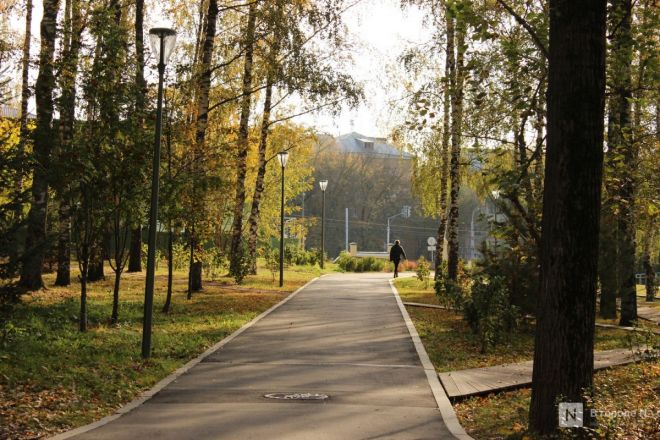 Фоторепортаж: золотая осень в Нижнем Новгороде - фото 33