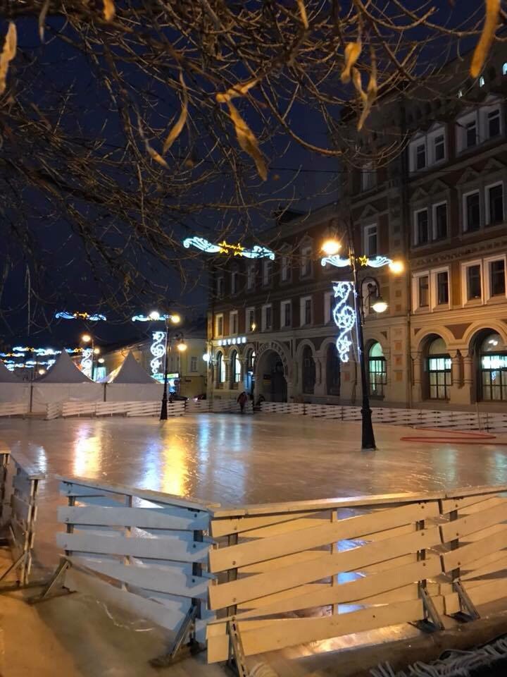 Уникальный каток на площади Маркина откроется 16 декабря - фото 1