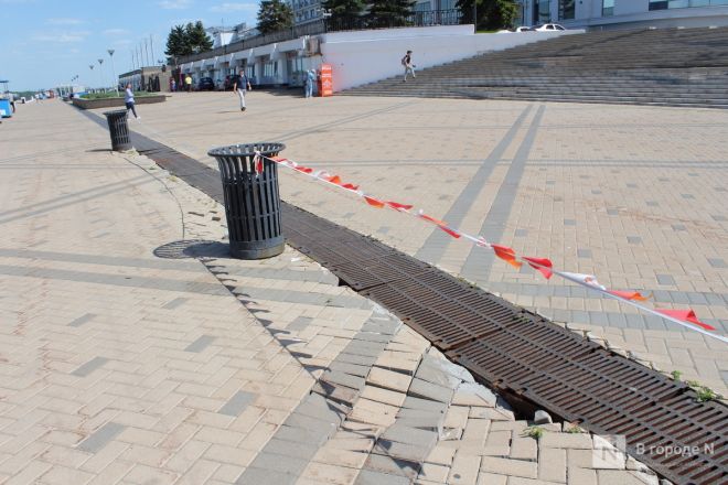 И снова провал: что не успели отремонтировать в Нижнем Новгороде после зимы — фоторепортаж - фото 123