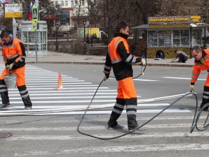 На нижегородские дороги нанесут термопластиковую разметку за 21 млн рублей