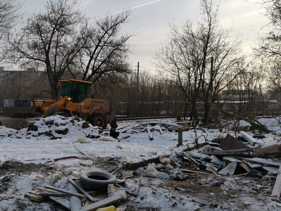  Незаконную свалку в Ленинском районе планируют убрать до 21 декабря - фото 1