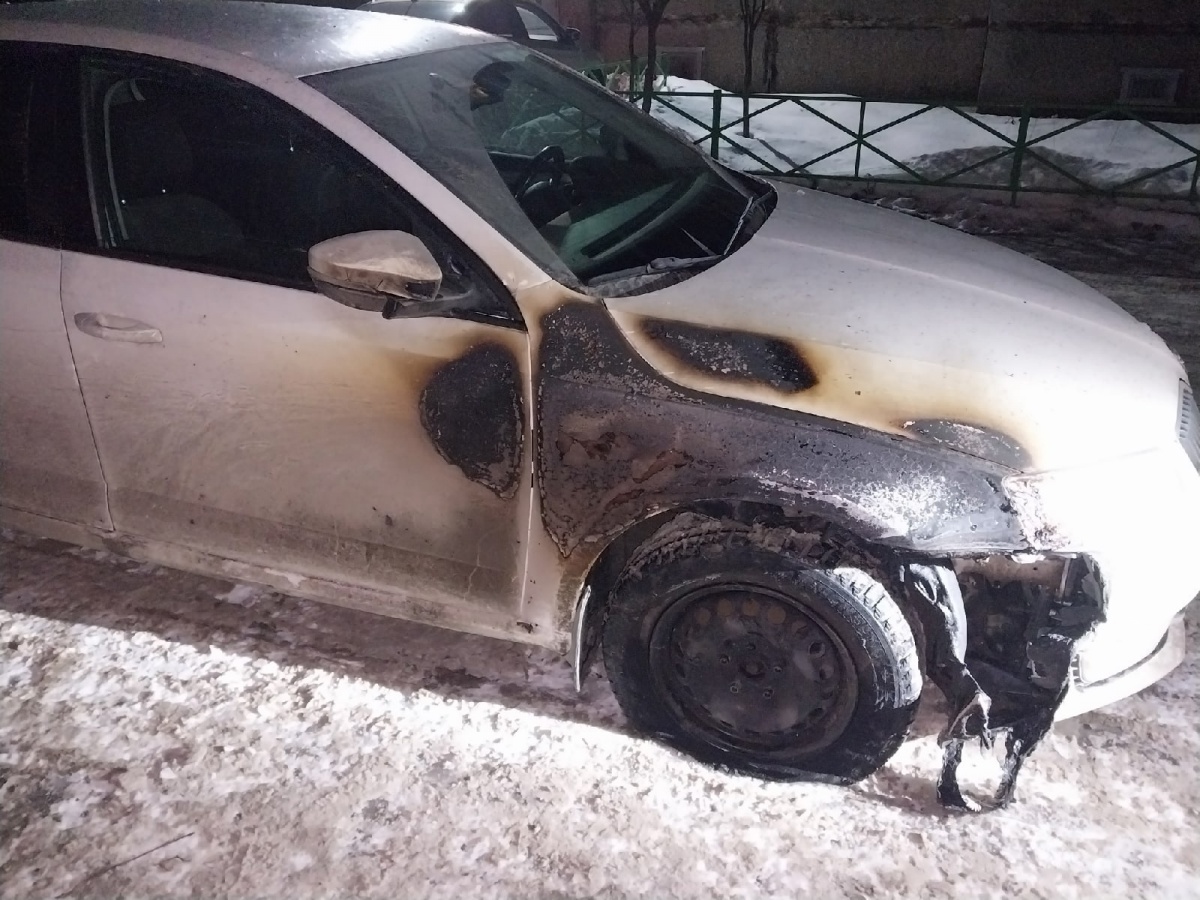 Два автомобиля сгорели ночью в Дзержинске - фото 2