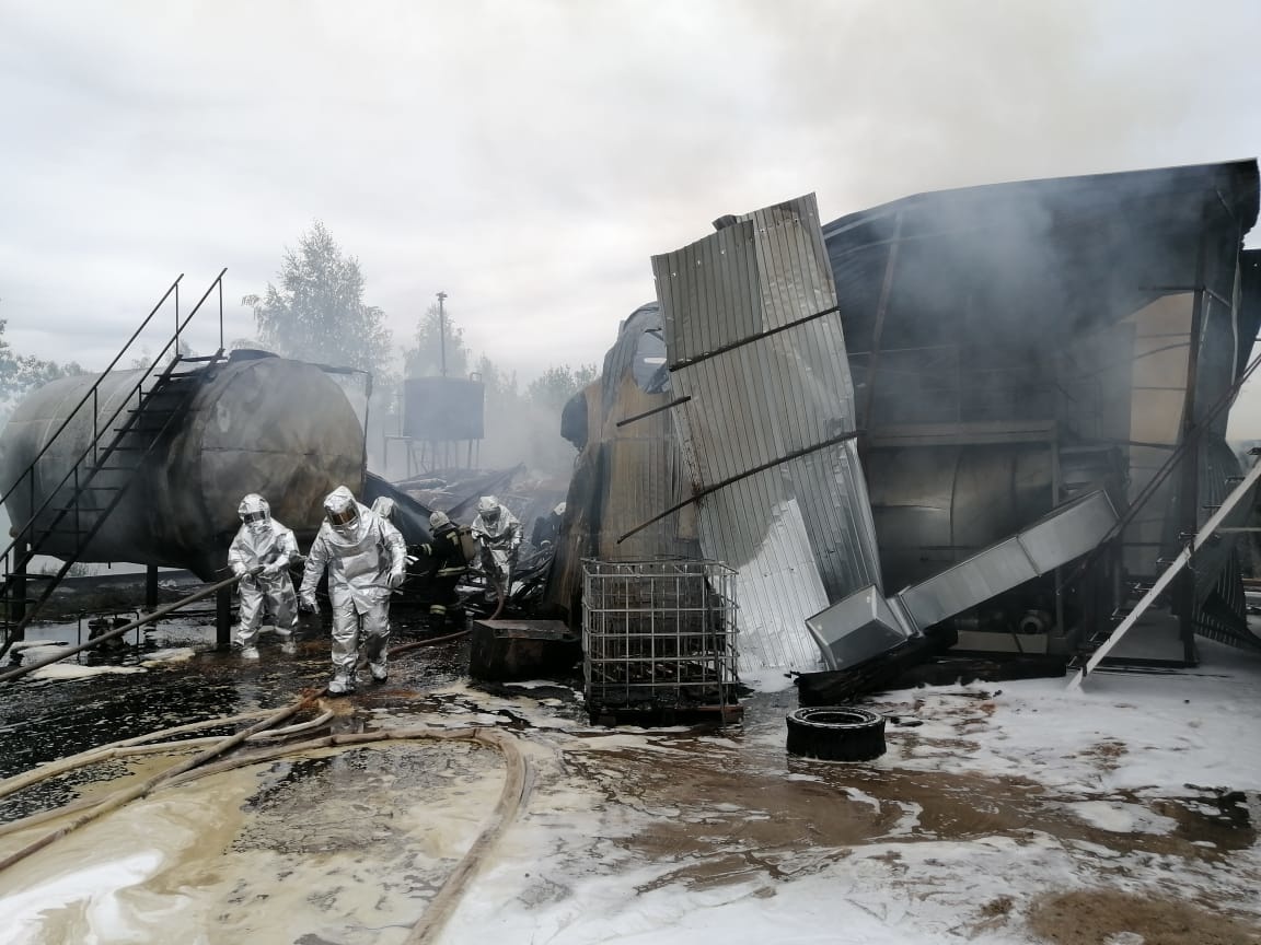 Пожар в Сормовской промзоне локализован - фото 1