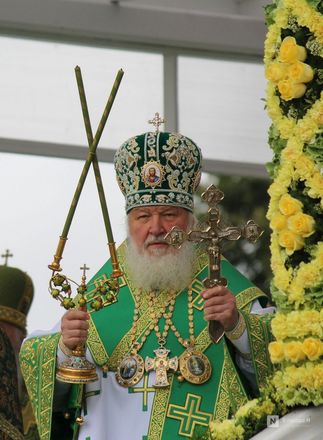 Патриарх Кирилл возглавил божественную литургию в Дивееве  - фото 21