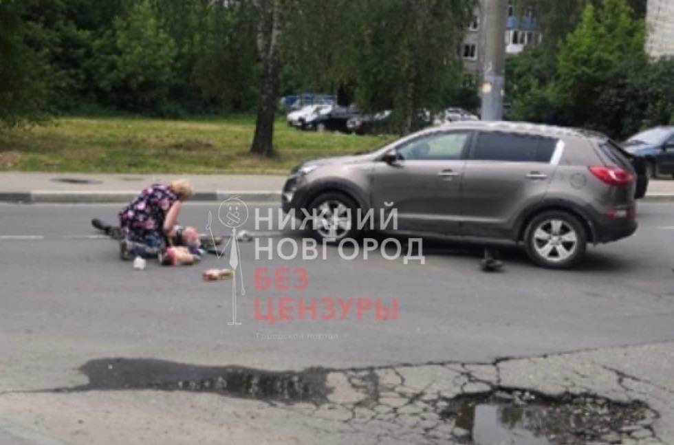 74-летний самокатчик попал под колеса иномарки в Московском районе - фото 1