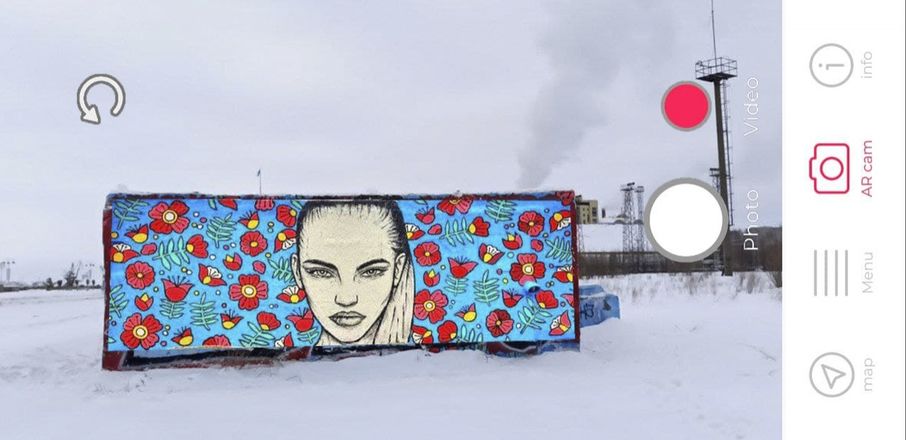 Утерянный стрит-арт в Нижнем Новгороде восстановлен в приложении дополненной реальности - фото 5